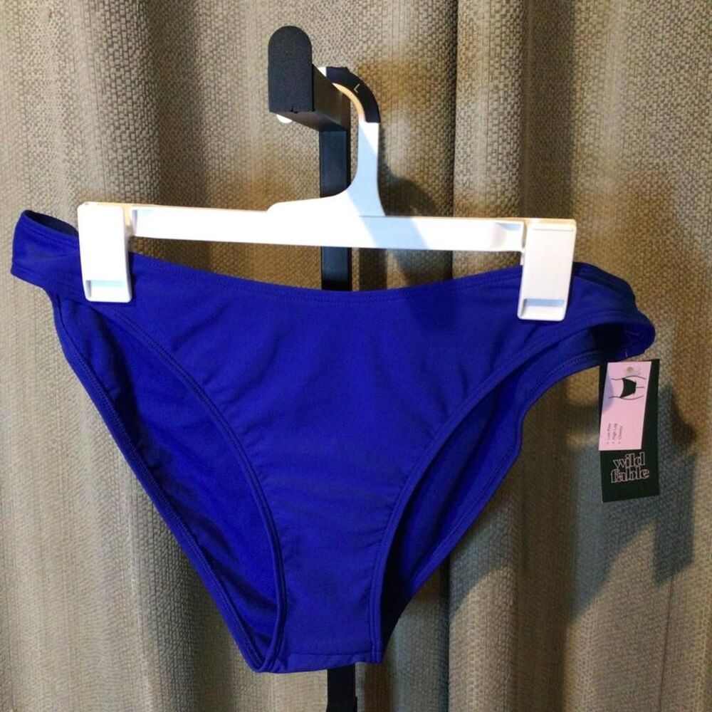 Wild-fable Women's Blue‎ and Purple Bikini-and-tankini-bottoms